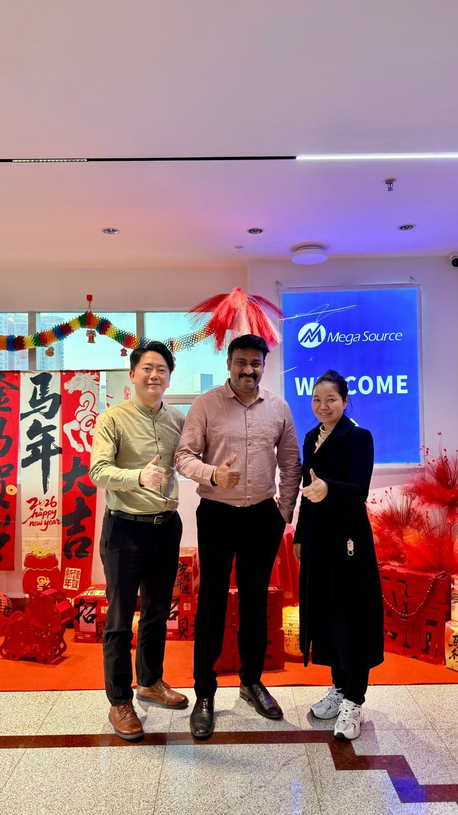 Partnership at Mega Source